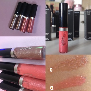 Son kem bóng nhũ ngọc trai On The Go Lip Gloss - Son kem Kiko Mini - Kiko Milano Italy