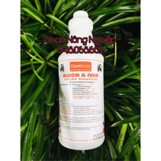 Phân bón lá của Mỹ giúp ra hoa mạnh đồng loạt Bloom & Fruit 1L