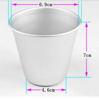 Cốc nhôm nướng bánh cupcake 7cm