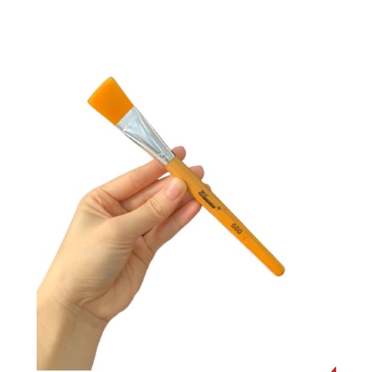 Chổi, Cọ Quét Mặt Nạ Cán Gỗ Dùng Để Quét Mặt Nạ Bột, Gel, Tán Kem Trong Spa/ Thẩm Mỹ Viện