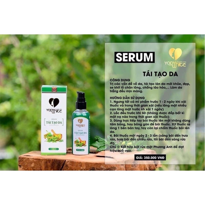 Serum Tái Tạo Yody White Phương Anh