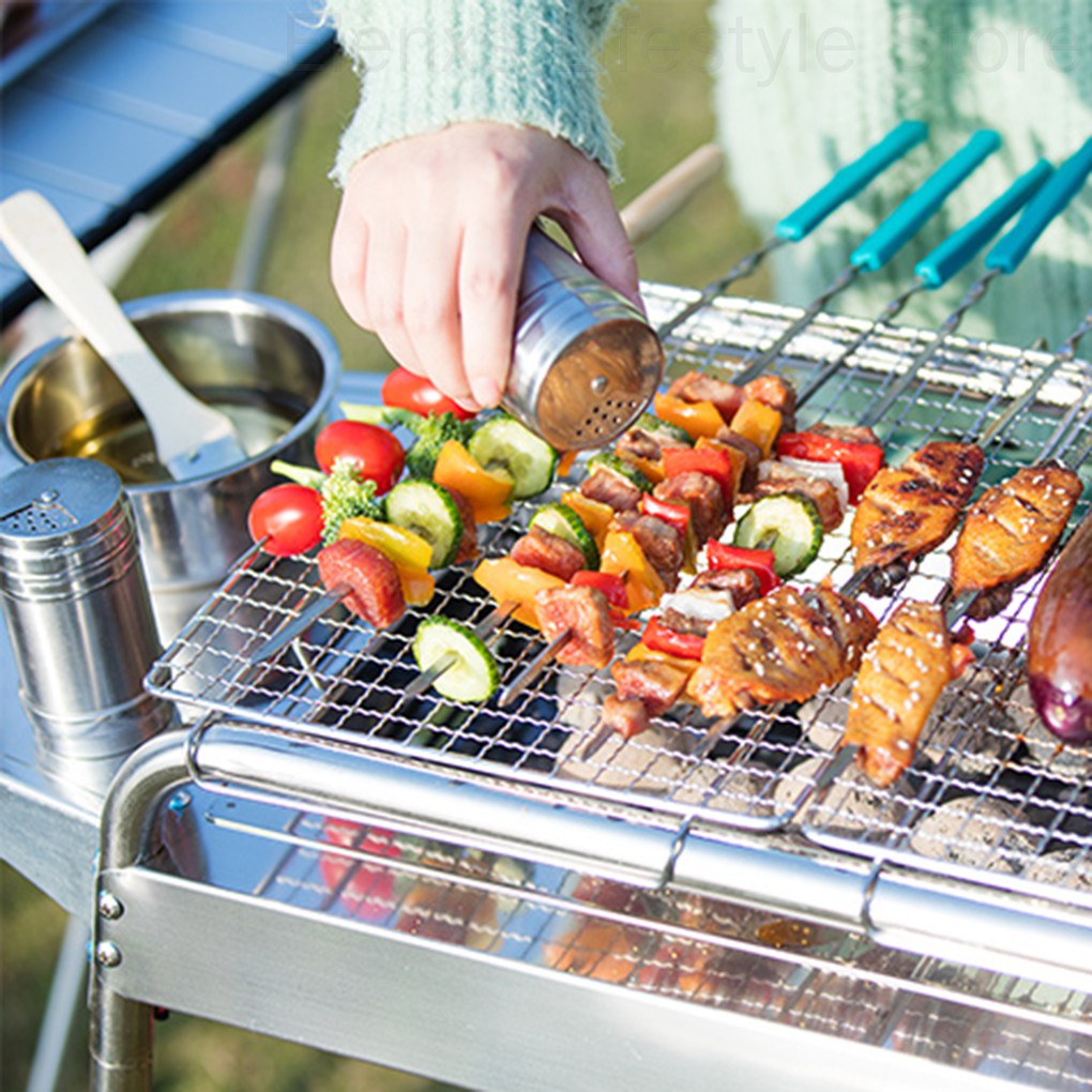 Lọ rắc gia vị nắp xoay chất liệu thép không gỉ