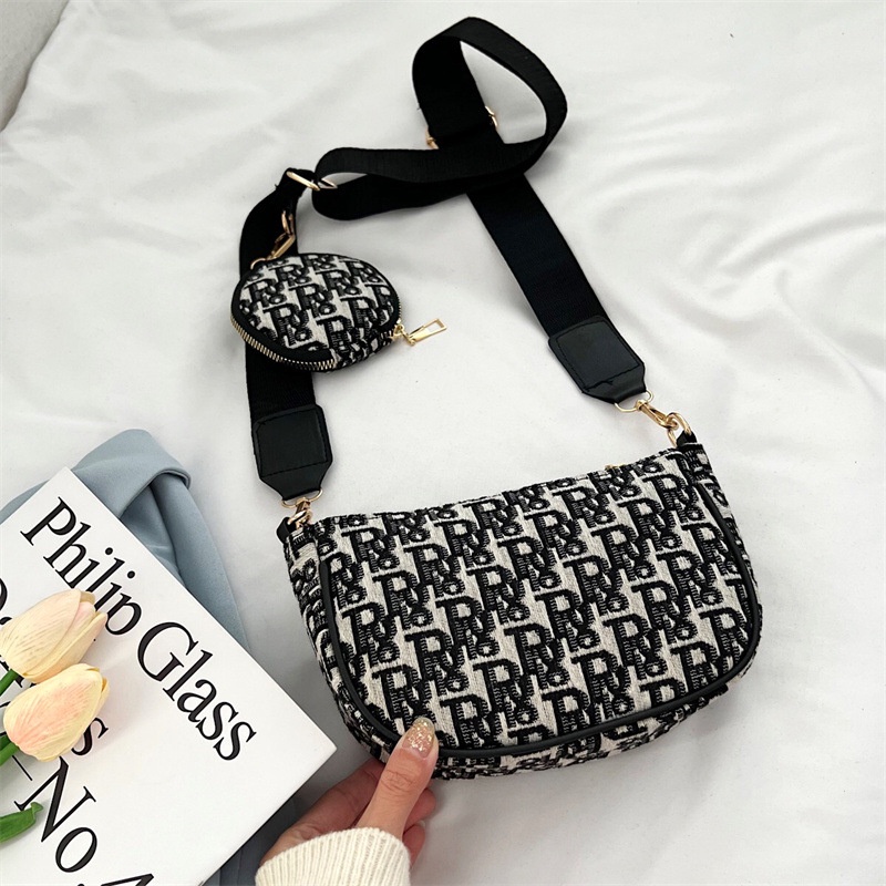 Túi đeo dưới cánh tay Cỡ Nhỏ Phong Cách Hàn Quốc Thời Trang Cho Nữ