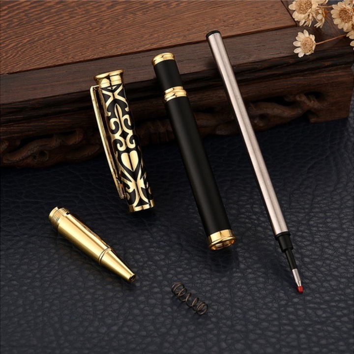 Bút ký, cây viết sang trọng Tài lộc Gold 168 Minh House