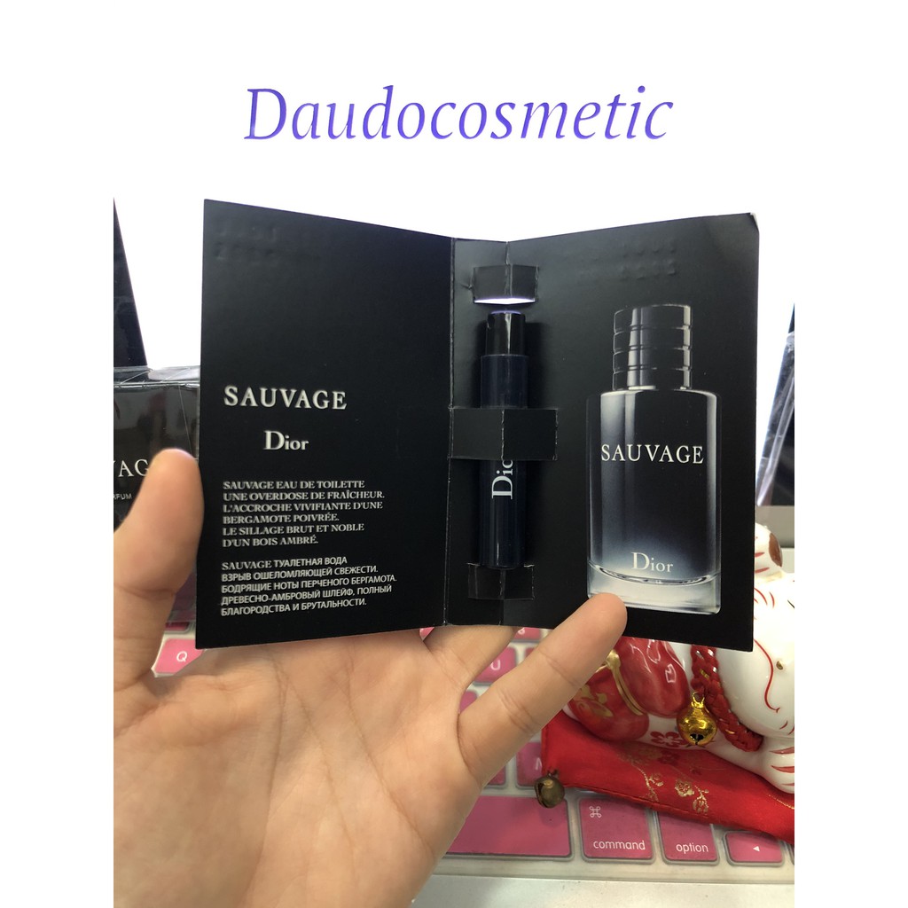 [ vial ] Nước hoa nam Dior Sauvage EDT EDP Parfum 1ml | BigBuy360 - bigbuy360.vn