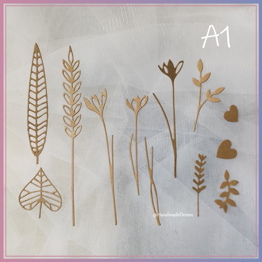 Sticker Hình Dán Trang Trí Thủ Công Dễ Thương - Handmade Dream