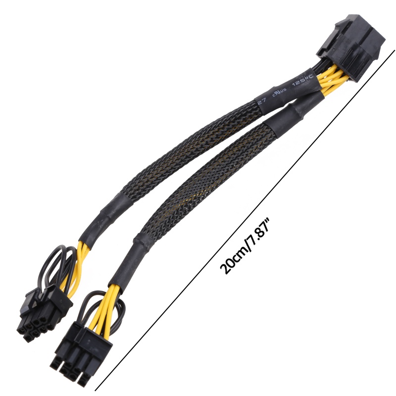 ✿ Dây Cáp Chữ Y Nối Dài Kết Nối 8 Pin Với Hai Đầu 6 Pin