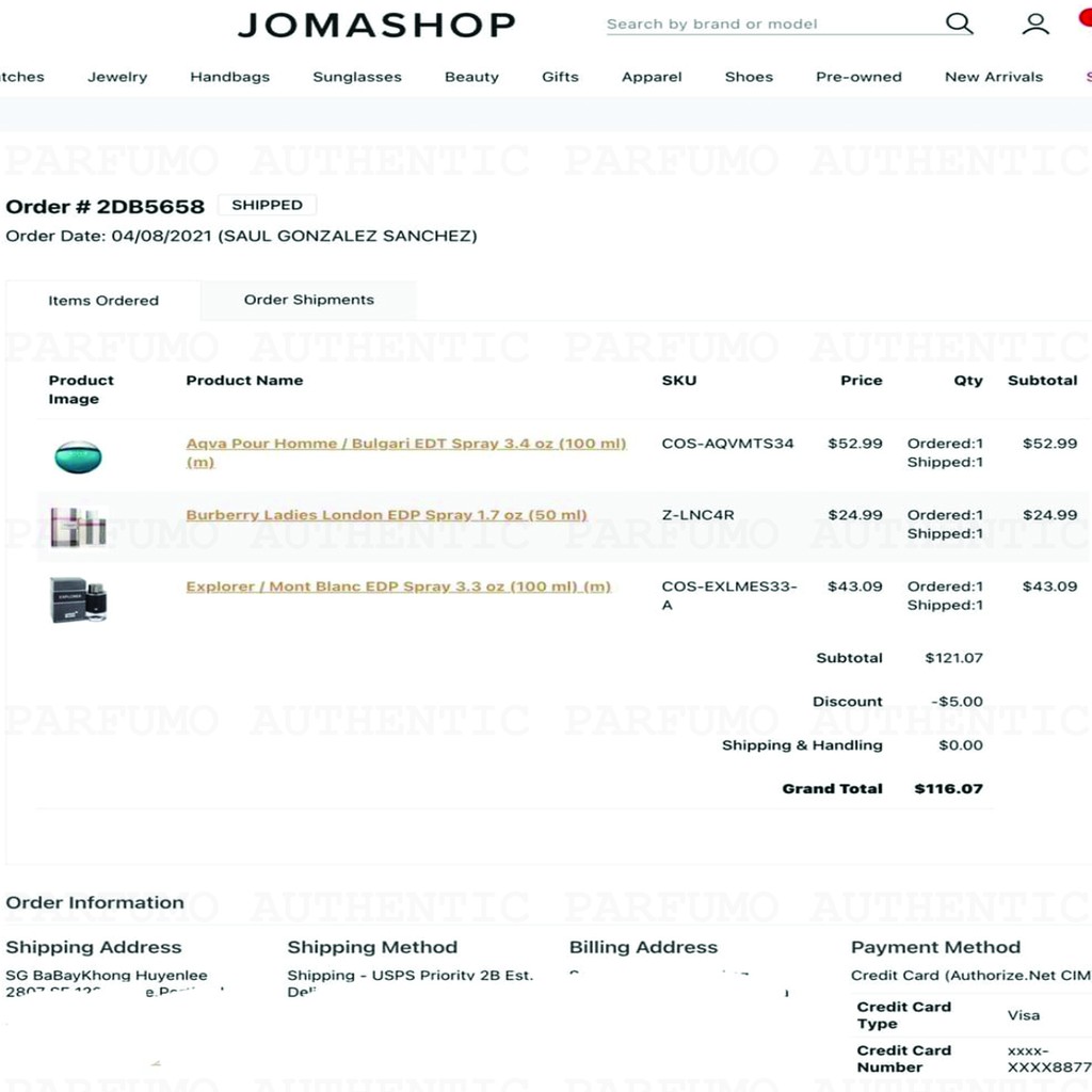 Nước hoa Burberry London