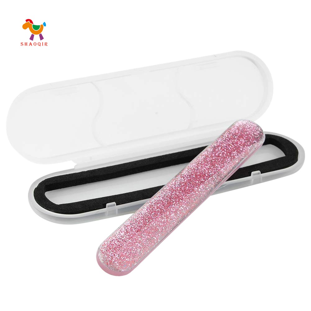 Dũa móng thủy tinh nano mini kèm hộp đựng