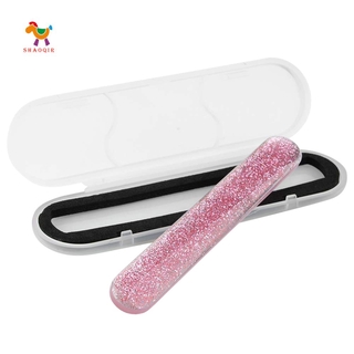 [Hàng mới về] Dũa móng thủy tinh nano mini kèm hộp đựng