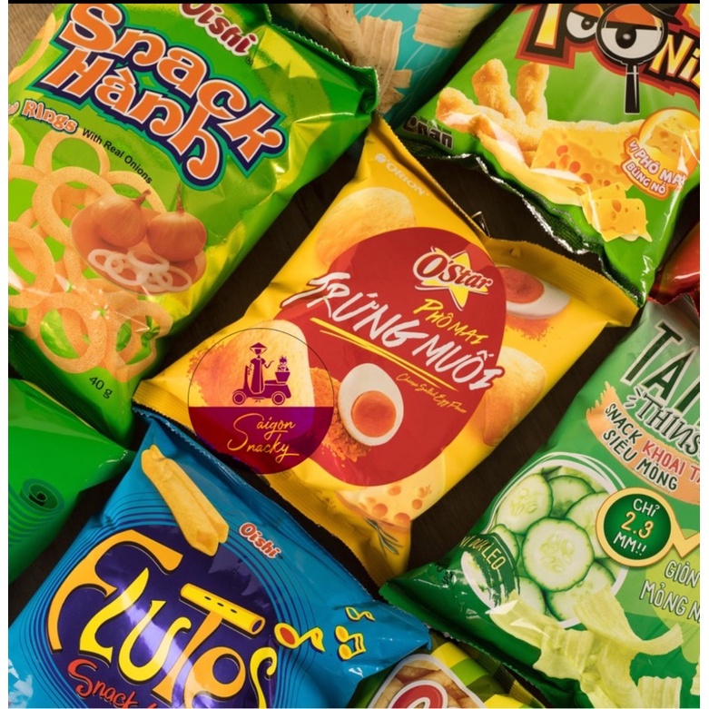 Bánh Snack Oishi® Orion® nhiều loại đủ vị