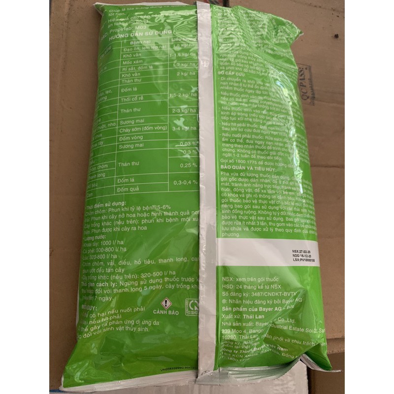 thuốc trừ bệnh của công ty bayer gói 1kg