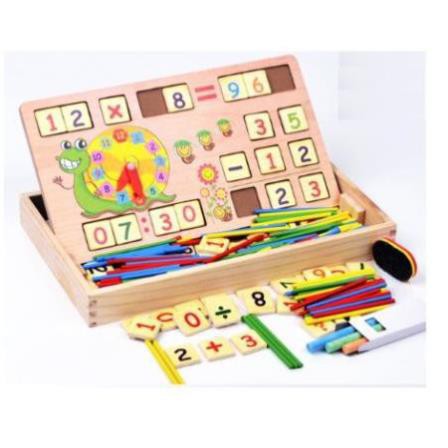 Đồ Chơi Đồng Hồ Bảng Tính Toán Học Đa Năng Cho Bé