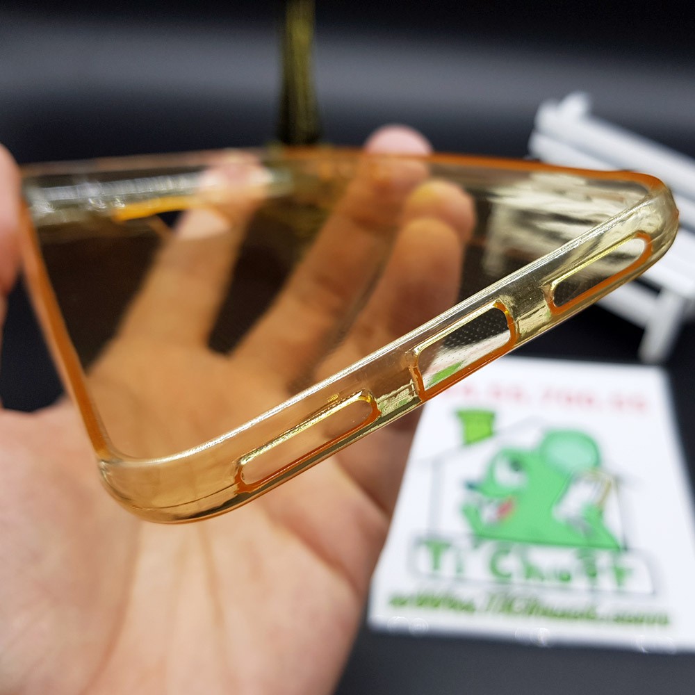 Ốp lưng PocoPhone POCO F1 Silicon Trong Suốt Màu Vàng