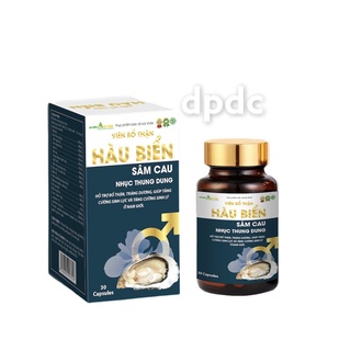 Viên bổ thận hàu biển tinh chất sâm cau, ba kích , nhục thung dung giúp bổ thận tráng dương, tăng cường sinh lực