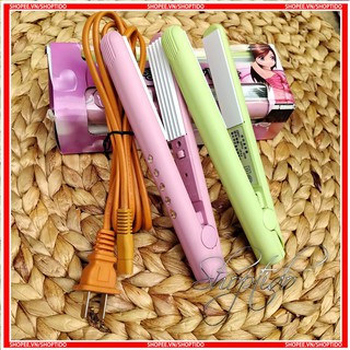 Combo 2 máy gồm máy duỗi tóc mini và máy bấm mini dây phích cắm tiện lợi  202_u