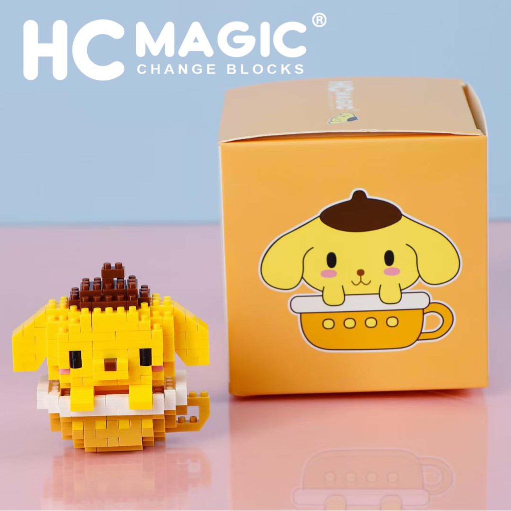 SANRIO Bộ đồ chơi xếp hình các nhân vật hoạt hình đáng yêu cho bé