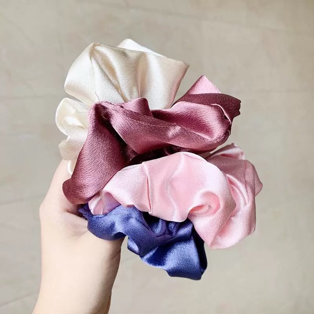 CỘT TÓC SCRUNCHIES - TRƠN BÓNG