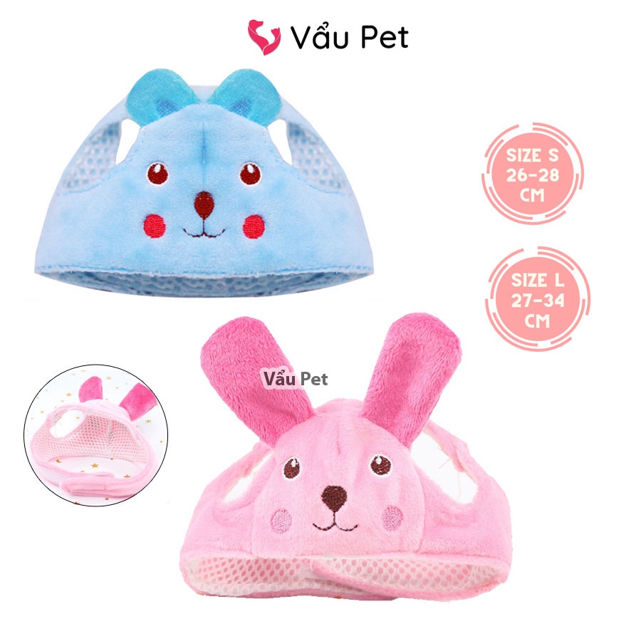 Mũ Cho Chó Mèo Hình Thú Giữ Ấm Tai Vẩu Pet Shop