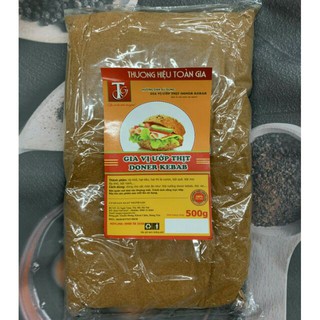 gói Gia vị ướp thịt doner kebab gói 500gr