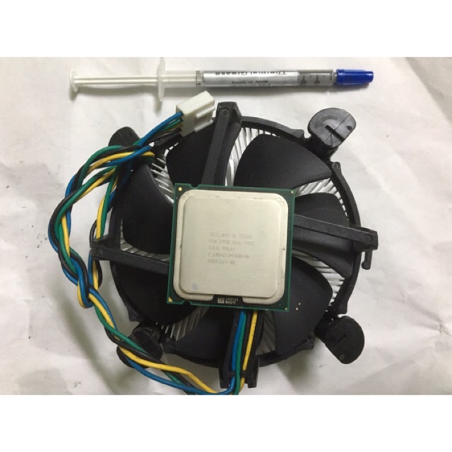 CPU E8400, E7500 Dual Core lắp cho main socket 775 từ 945 đến G41 - Tặng kèm Keo tản nhiệt