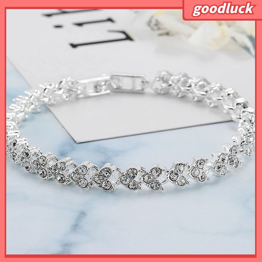 Vòng tay đính đá thời trang dành cho nữ