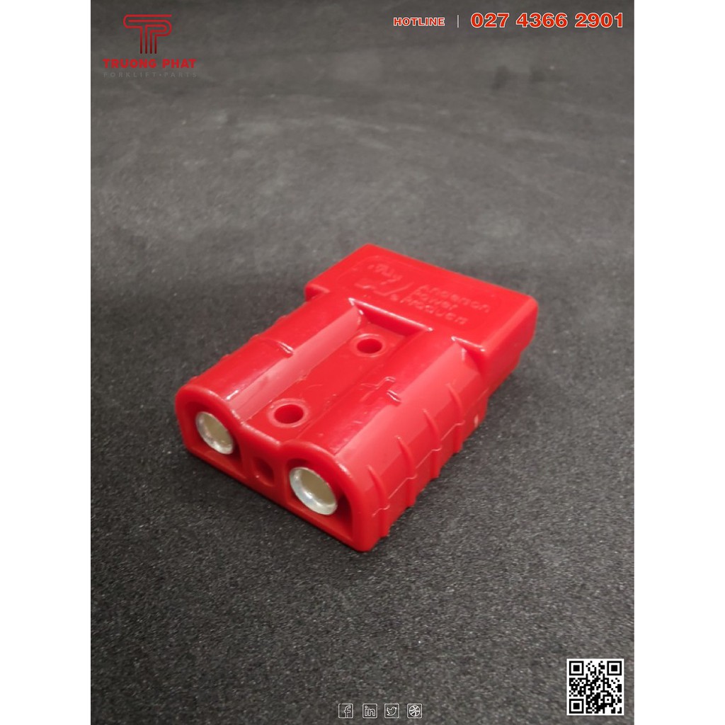 PHỤ TÙNG XE NÂNG - GIẮC CẮM BÌNH ẮC QUY 175A-600V ANDERSON - 175A-600V BATTERY SIGHTSEEING FORKLIFT POWER CONNECTOR