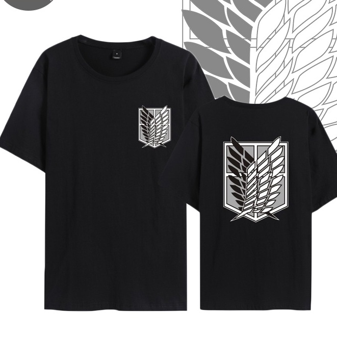 Áo Phông Attack on Titan  FREESHIP  Áo anime Attack on Titan có đủ size giá rẻ