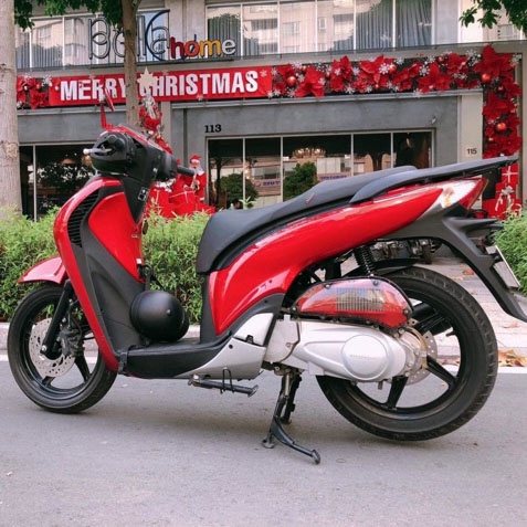 Ốp bầu lọc gió (Pô E), ốp pô Air SH Ý 2009-2012, @, Dylan, PS trong suốt nhựa ABS Zhi.pat chính hãng
