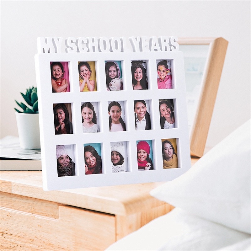 Khung ảnh kỷ niệm thời đi học, khung ảnh MY SCHOOL YEAR/school year photo frame, photo frame