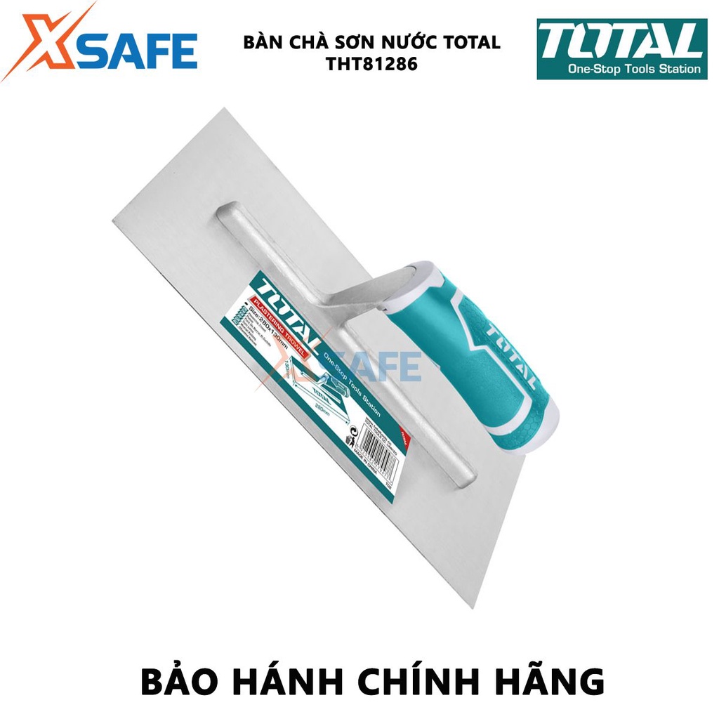 Bàn chà sơn nước TOTAL THT81286 | bay hồ quy cách 280 x 130mm dùng để làm phẳng những bề mặt sau khi đổ bê tông