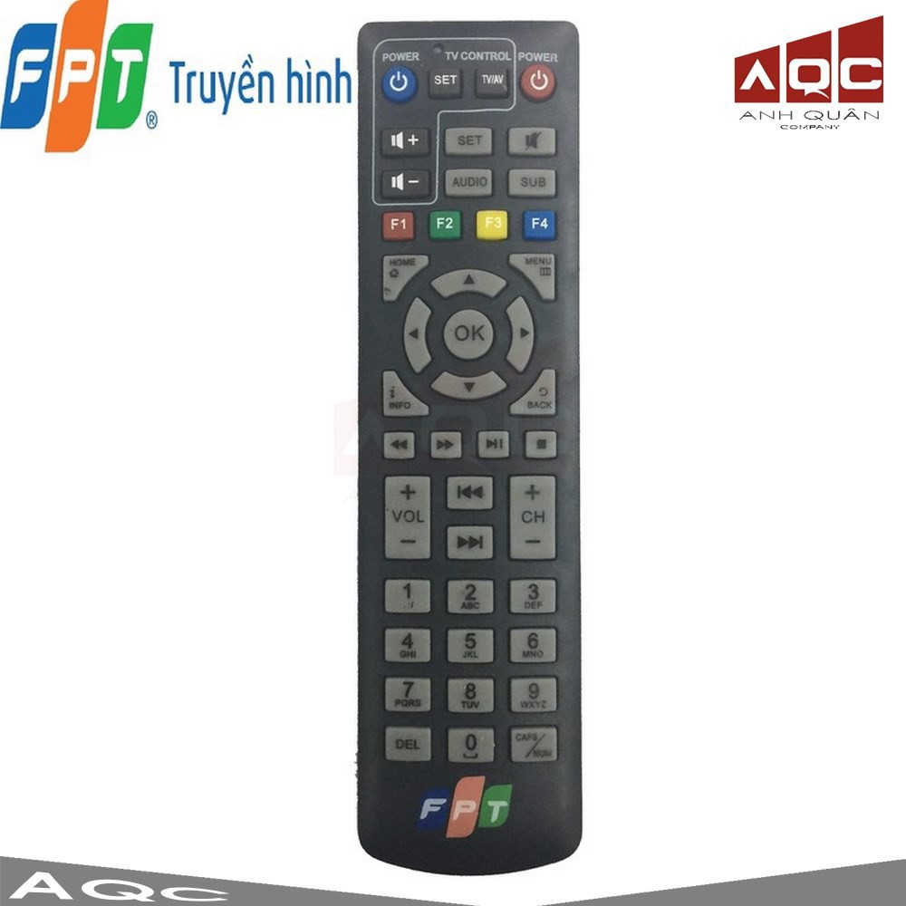 Điều Khiển Đầu Truyền Hình FPT tặng pin pana xịn kèm