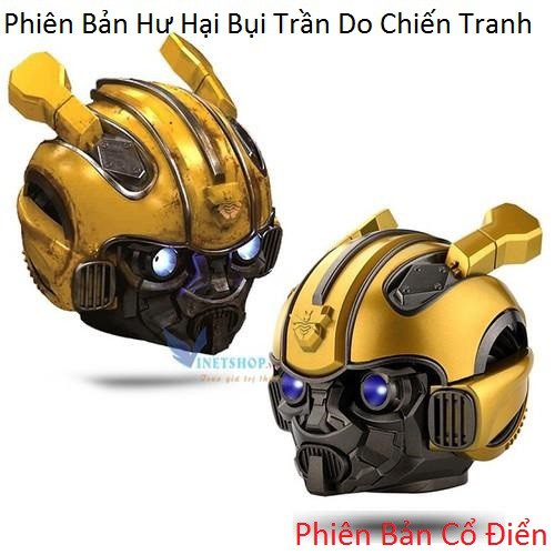 Loa Bluetooth mini 𝑭𝒓𝒆𝒆𝑺𝒉𝒊𝒑 Loa Bluetooth giá rẻ Mẫu cổ điển Transformers Bumblebee max ngầu