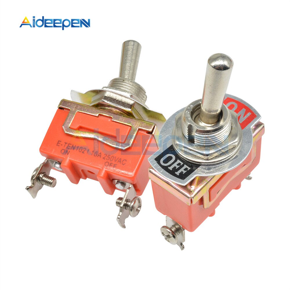 Công Tắc Chuyển Đổi Ac 250v 15a On-Off On-Off-On 2 Pin 3 Pin 4 Pin 6 Pin E-Ten1021 E-Ten1122 / 1121 / 1221 / 1321 / 1322