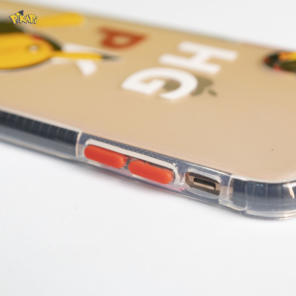 Ốp lưng iPhone PIKAPI Pokemon Heart Gold silicon trong chống ố cao cấp, ốp case ip cao su chống sốc Phụ Kiện Chính Hãng