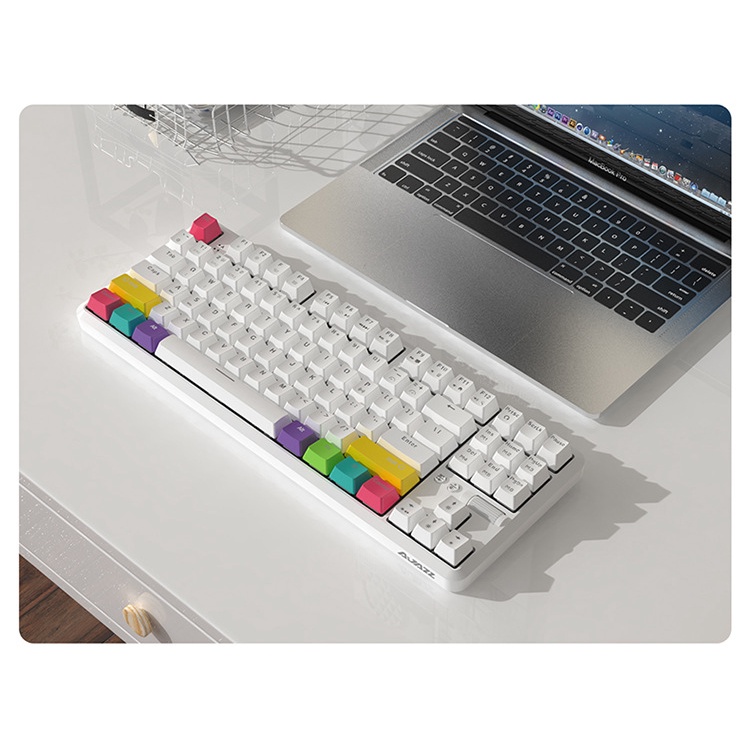 Bàn phím cơ Bluetooth không dây AJAZZ K870T led RGB  - Bảo hành 12 tháng