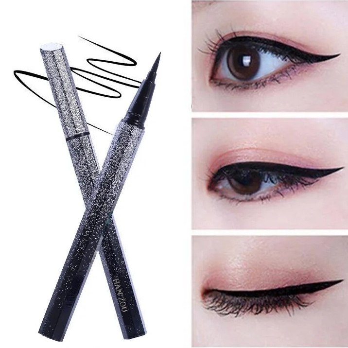 Bút kẻ mắt nước màu đen kháng nước chống mồ hôi lâu trôi không lem nhòe