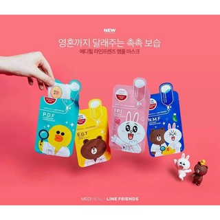 Mặt nạ Mediheal Line-Friends Ampoule (Chính hãng bao check)