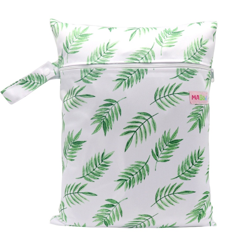 Túi Đựng Tã Lót Bằng Vải Cỡ Lớn Có Thể Tái Sử Dụng Kèm Nút Cài Tiện