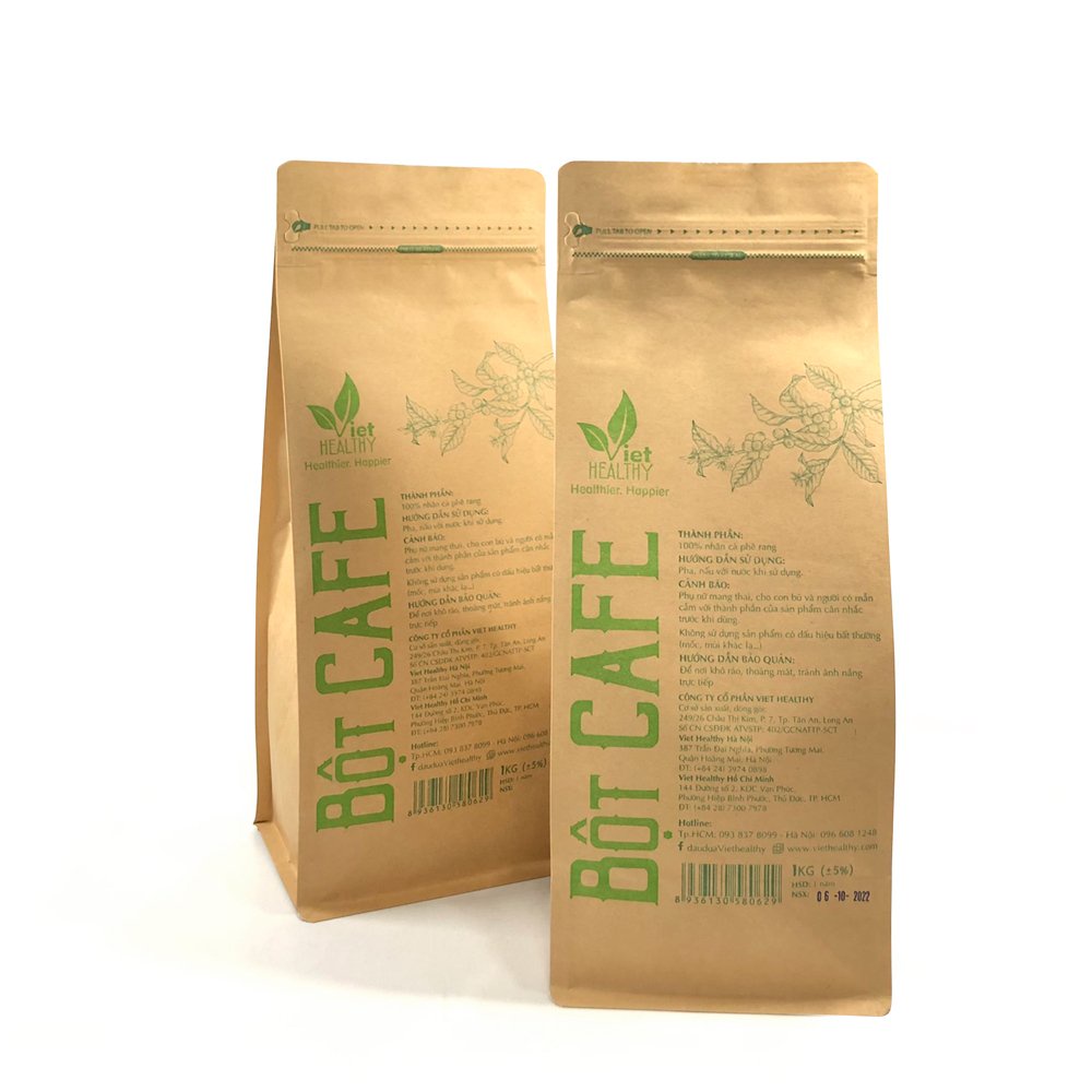 Bột Coffee Enema nguyên chất VietHealthy 1Kg