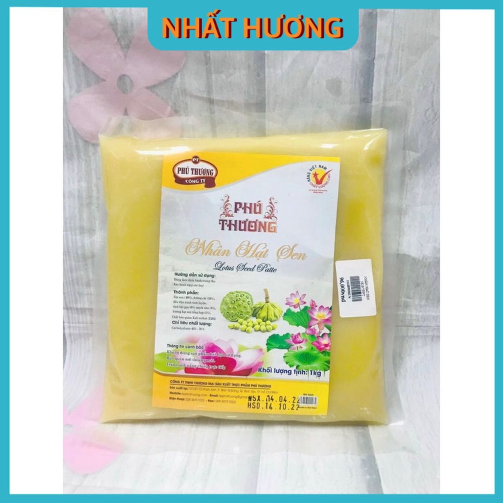Nhân Hạt Sen Phú Thương (1kg)- Giao Bao Bì Ngẫu Nhiên