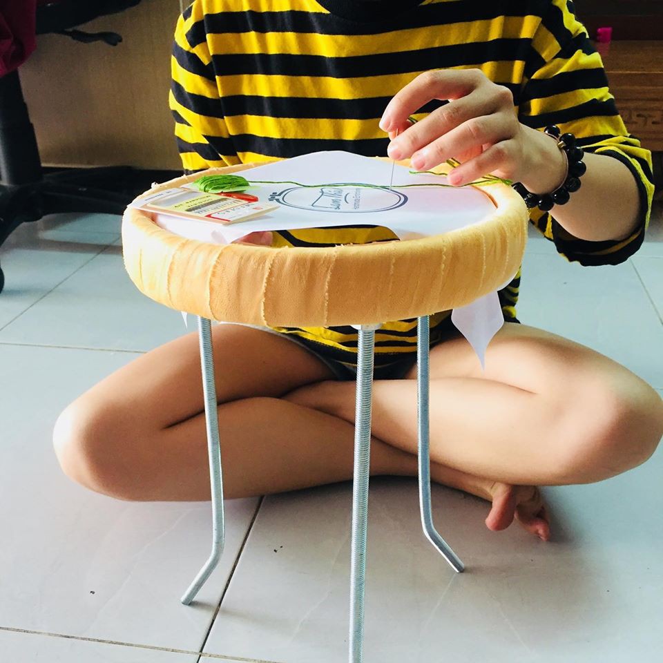 Set thêu cơ bản 50 - 150 màu