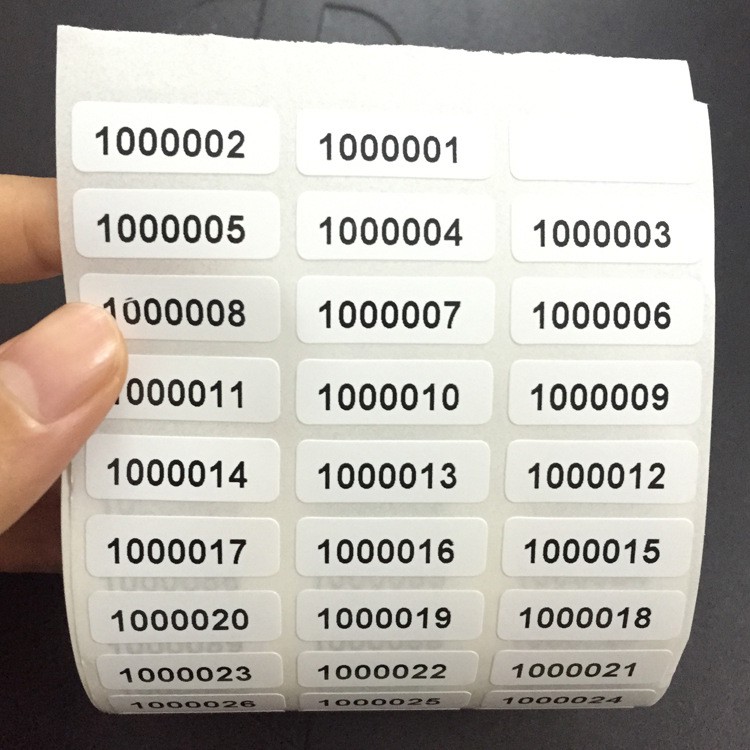 Tem in nhiệt Shoptida loại 3600 tem 35*22mm in minicode, barcode, 3 tem 1 hàng, sử dụng cho máy in nhiệt Shoptida SP4