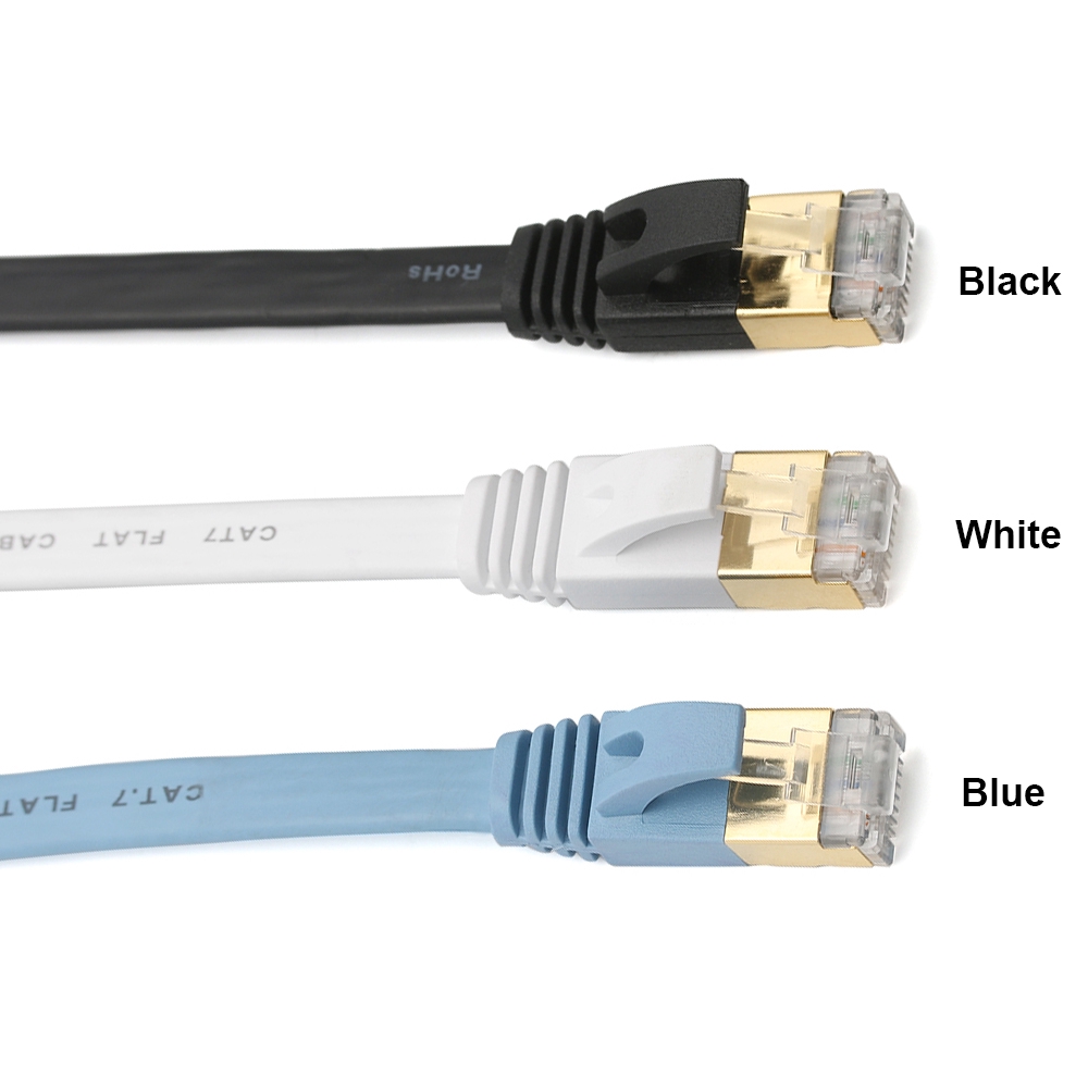 Dây cáp mạng Ethernet dẹt 10Gbps tốc độ cao chuyên dụng cho máy tính | BigBuy360 - bigbuy360.vn