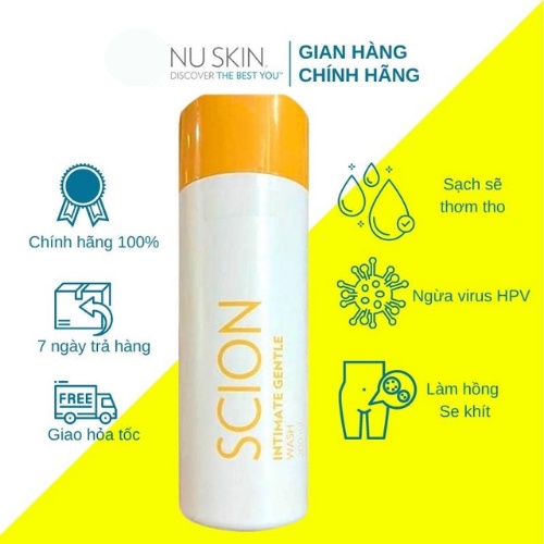 Dung Dịch Vệ Sinh Phụ Nữ Nuskin Scion Intimate Gentle Wash 200ml
