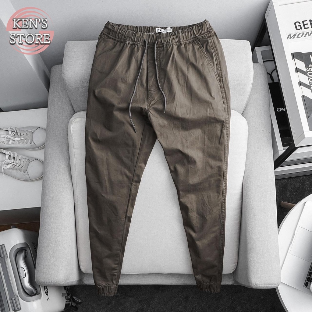 QUẦN JOGGGE KAKI NAM CO DÃN, THỂ THAO, VNXK LOẠI 1
