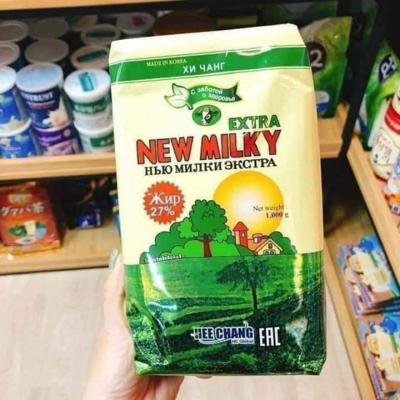 Sữa Béo New Milky của Nga dạng bột