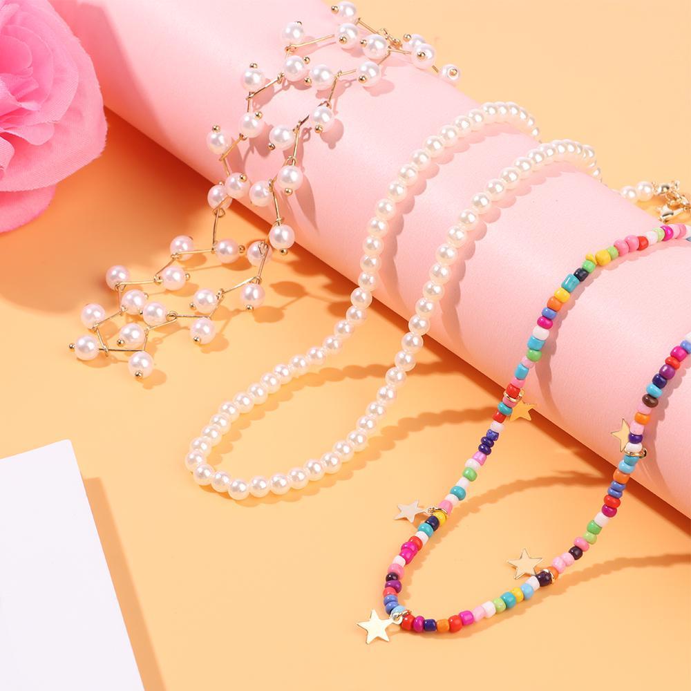 OSIER1 Vòng Cổ Choker Đính Hạt Kiểu Goth