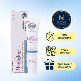 Gel giảm mụn mờ thâm gamma megaduo gel 15gam