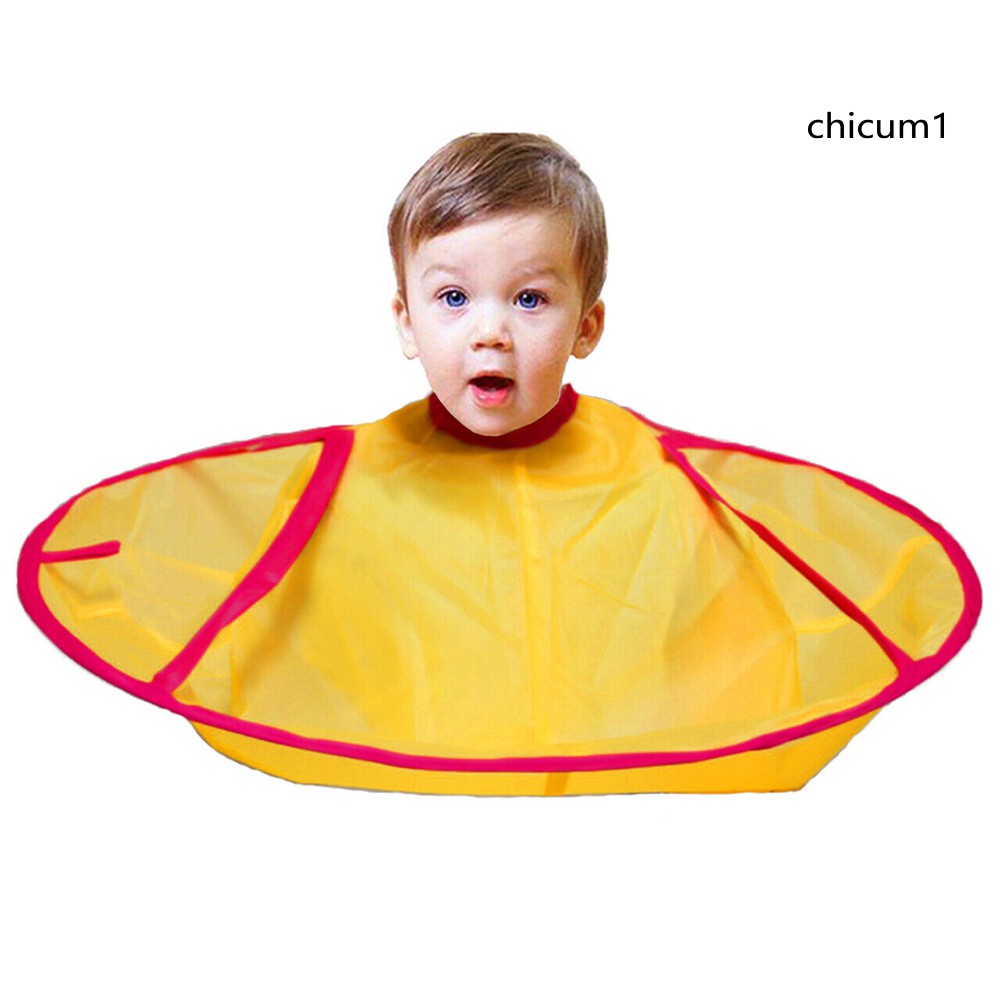 [Hàng mới về] Áo choàng cắt tóc họa tiết tùy chọn xinh xắn tiện lợi dành cho trẻ em